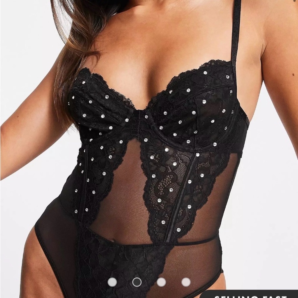 Rhinestone Bodysuit - Picture 5 of 6